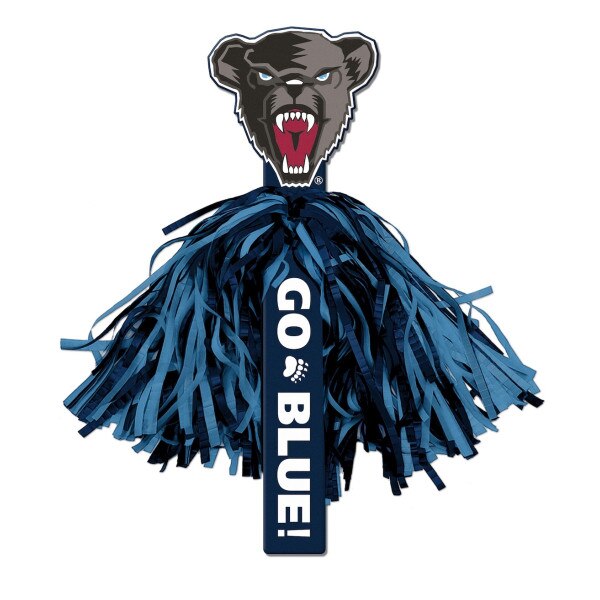 Maine Black Bear Mascot Pom